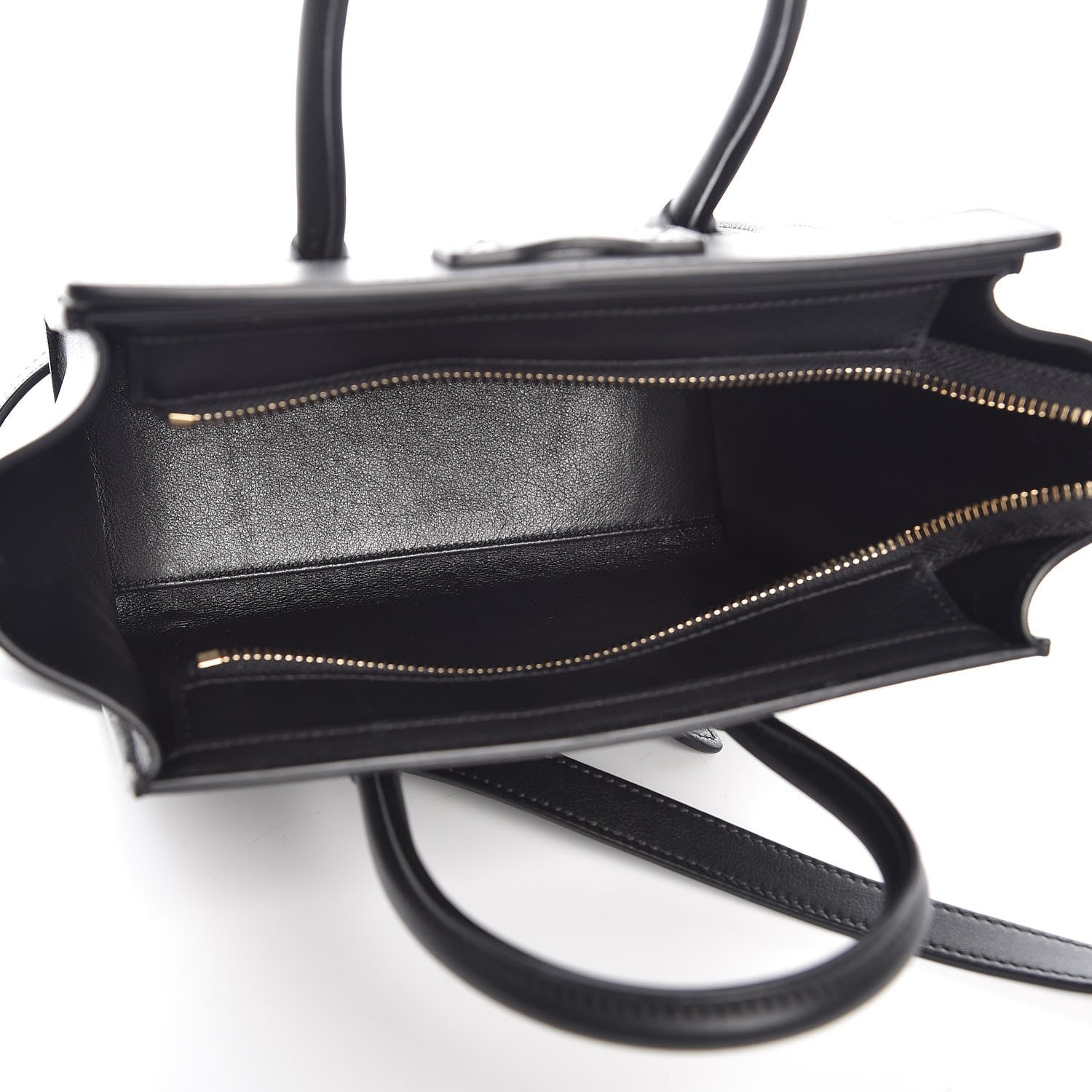 Celine Lizard Smooth Calfskin Nano Luggage Dark Green 6 of 8