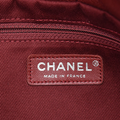Chanel Caviar Quilted Large Timeless CC Soft Tote Dark Red 6 of 12