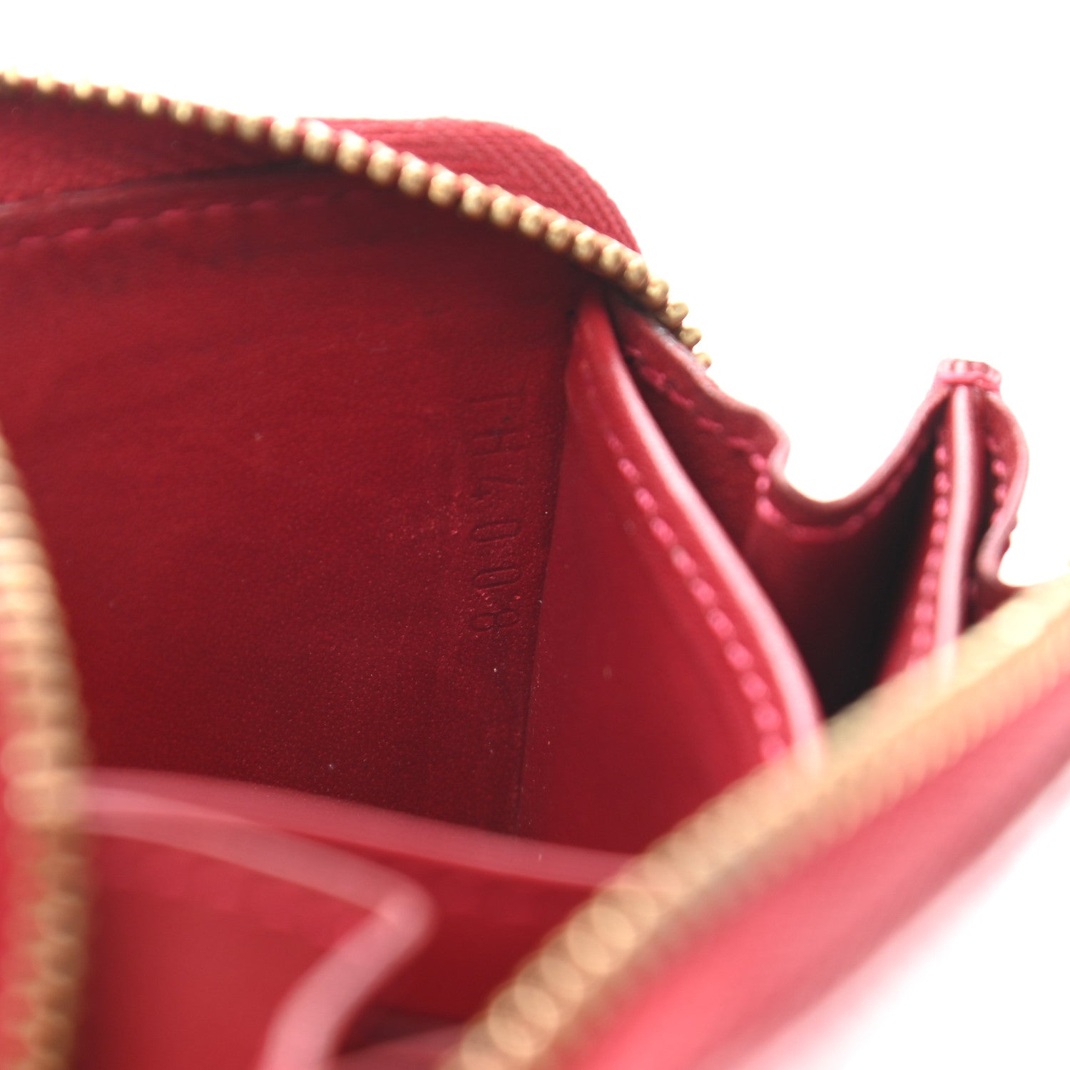 Louis Vuitton Vernis Zippy Coin Purse Pomme D'Amour 7 of 10