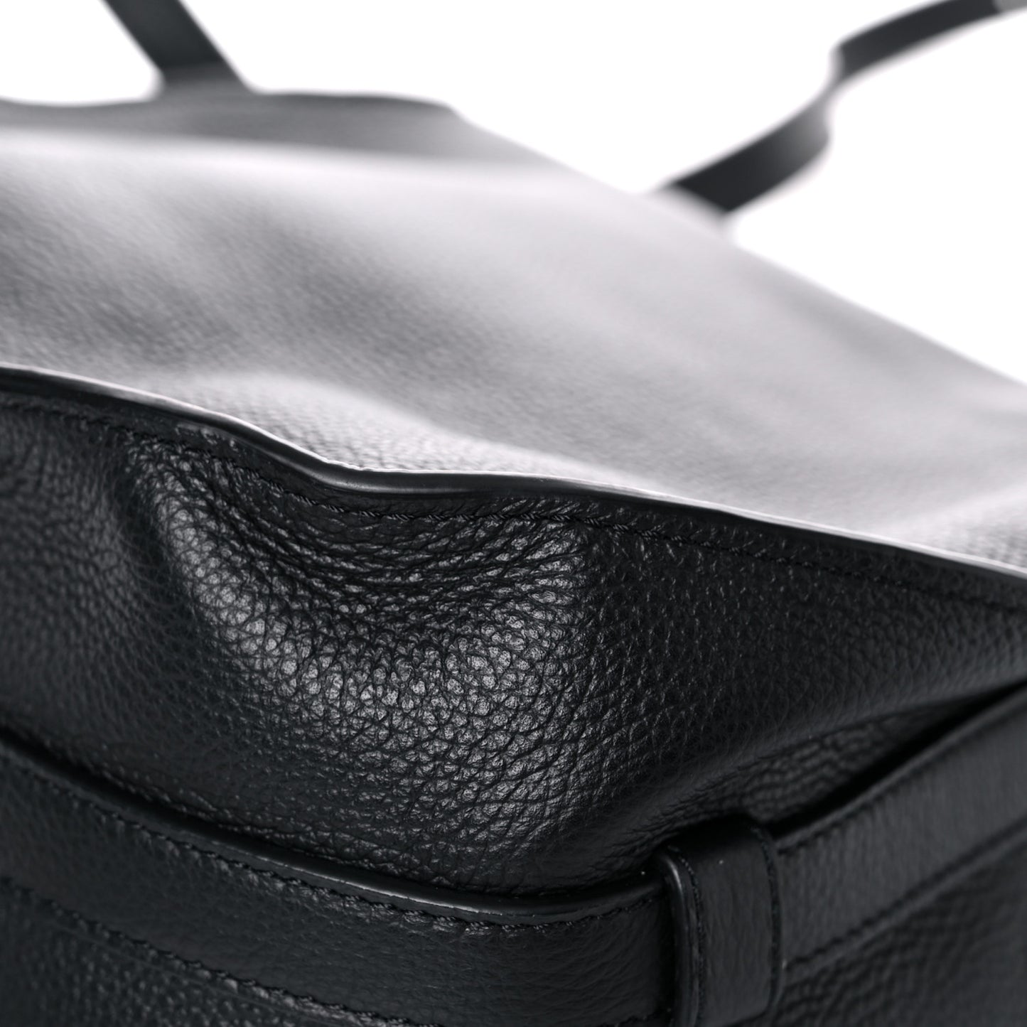 Calfskin Medium Marcie Round Crossbody Bag Black
