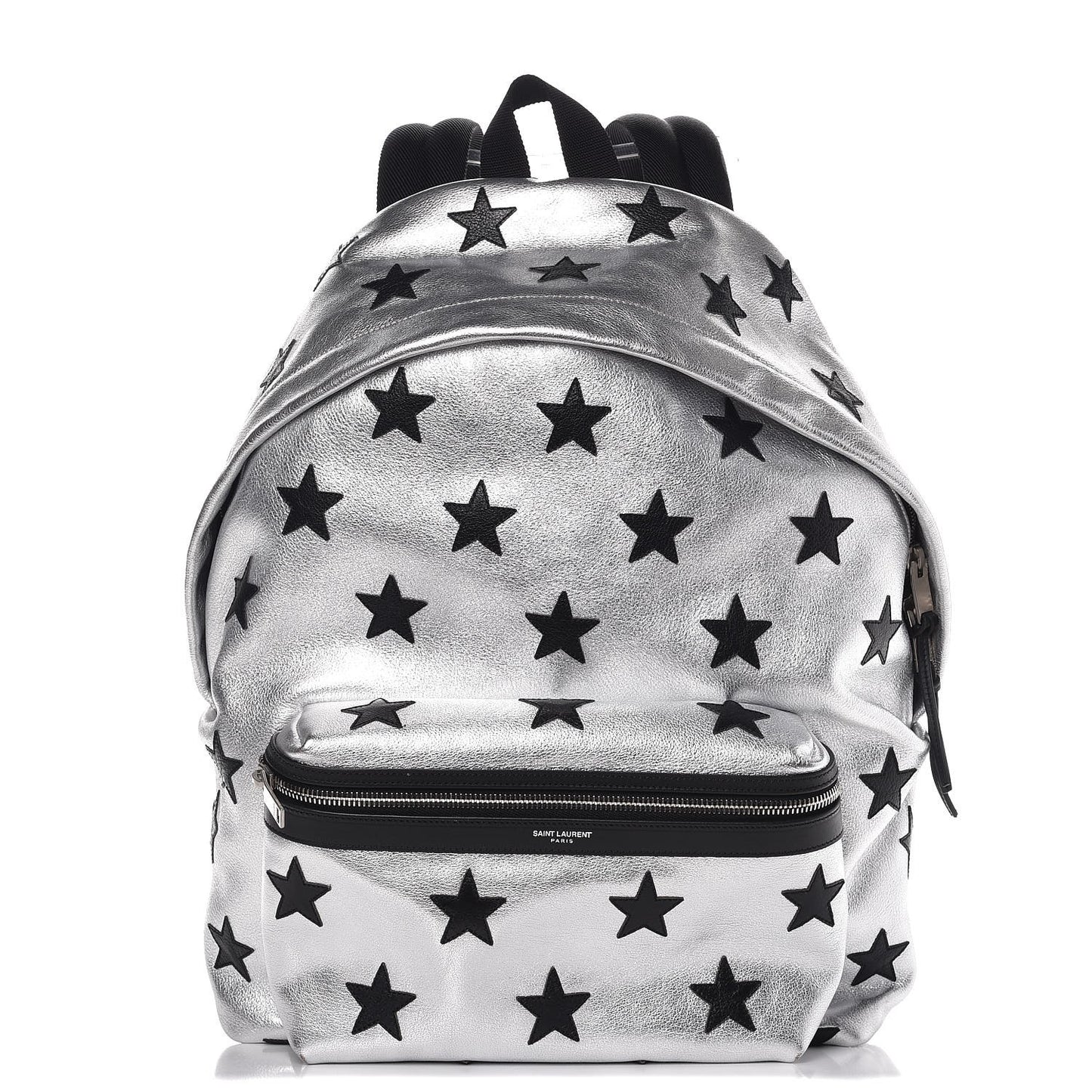 Metallic Buffalo Star Hunting Backpack Silver Black
