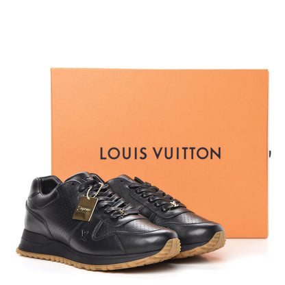 Louis Vuitton X SUPREME Calfskin Run Away Sneakers 7 Black 10 of 10