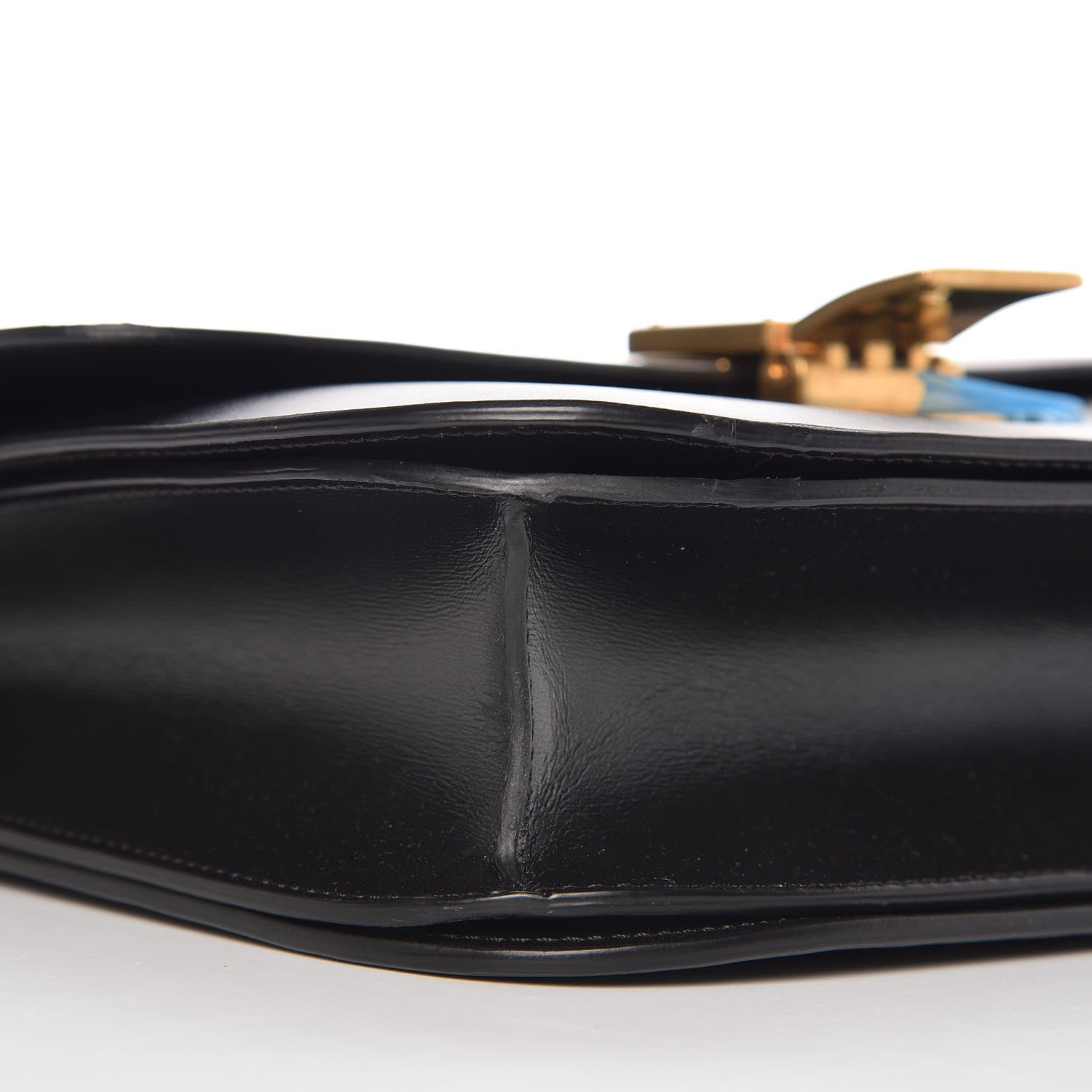 Celine Box Calfskin Medium Classic Box Flap Bag Black 9 of 11