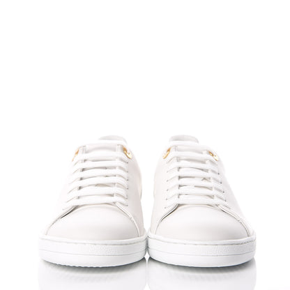 Louis Vuitton Calfskin Frontrow Sneakers 39 White 2 of 8