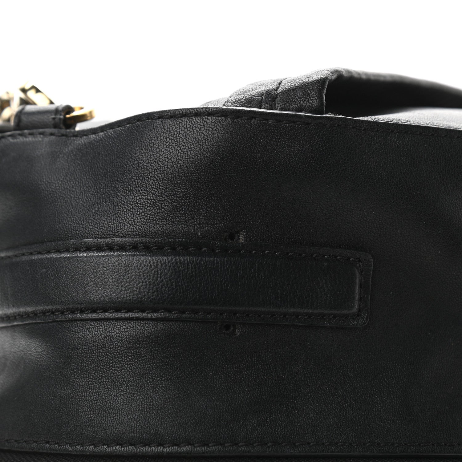 Versace Calfskin Palazzo Medusa Chain Backpack Black 14 of 16