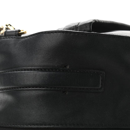 Versace Calfskin Palazzo Medusa Chain Backpack Black 14 of 16