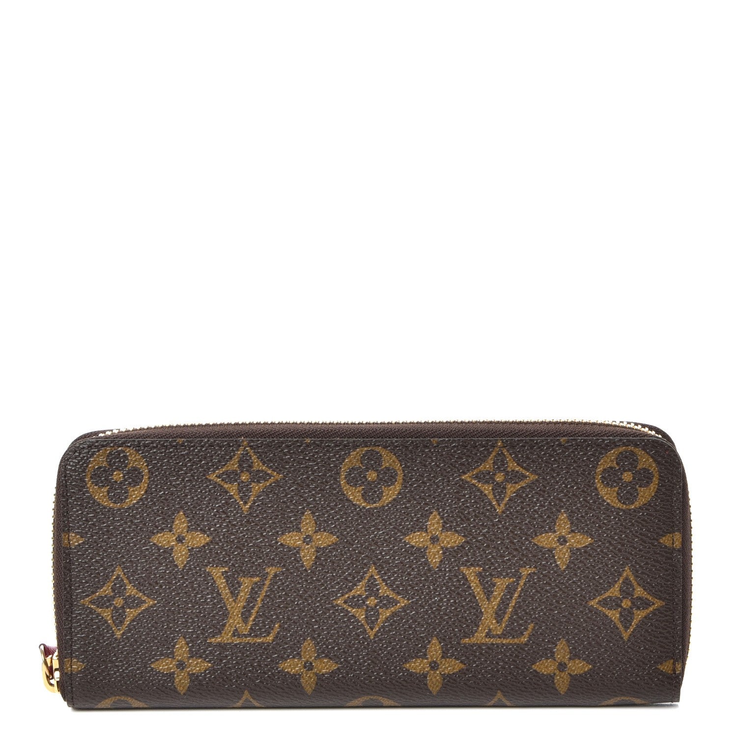 Louis Vuitton Monogram Clemence Wallet Fuchsia 1 of 9