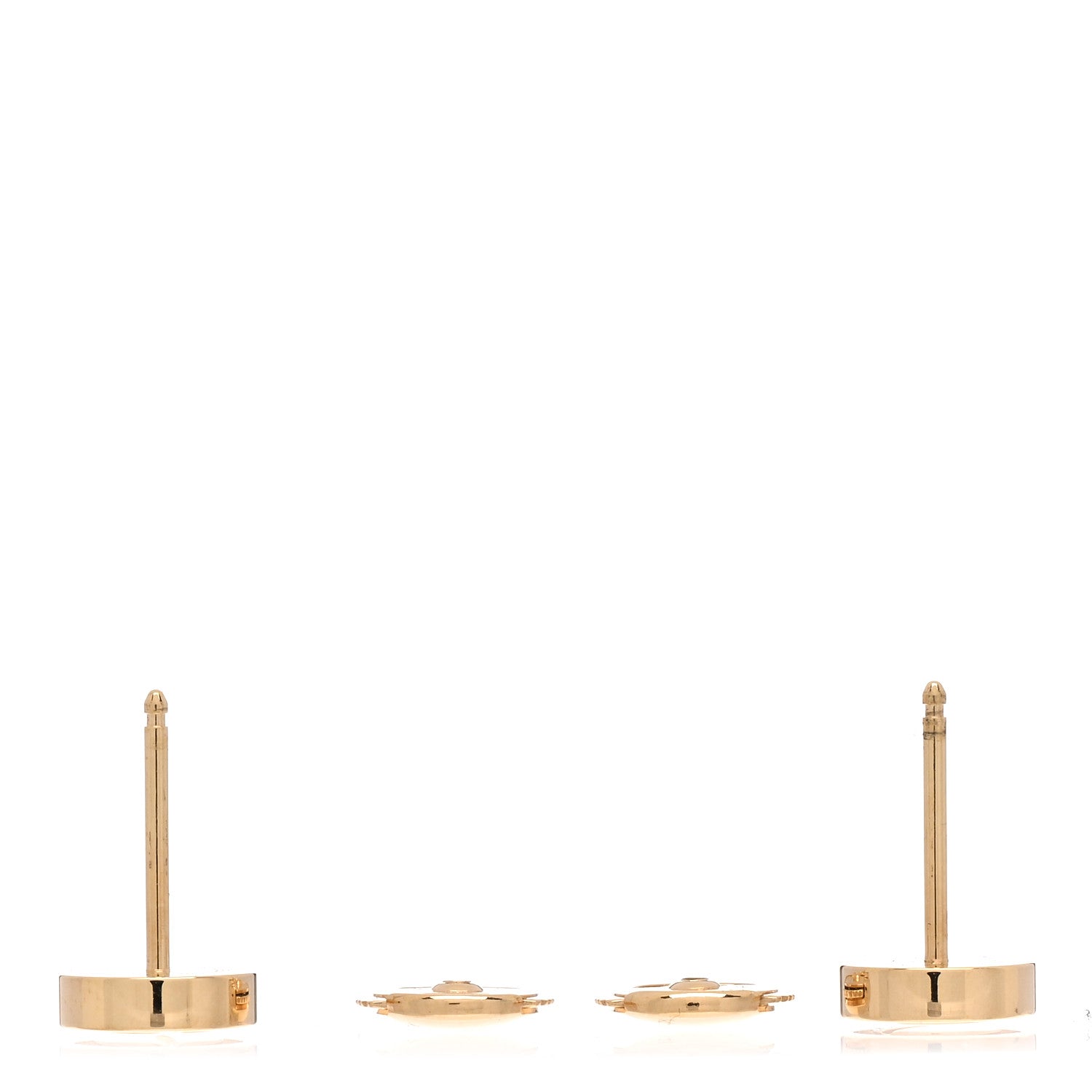 Cartier 18K Yellow Gold LOVE Earrings 3 of 4