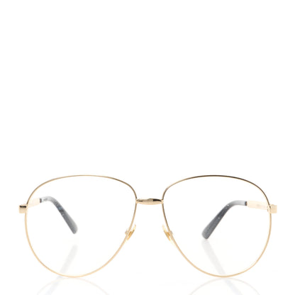 Gucci Aviator Eyeglasses GG0138S Gold Black 2 of 9