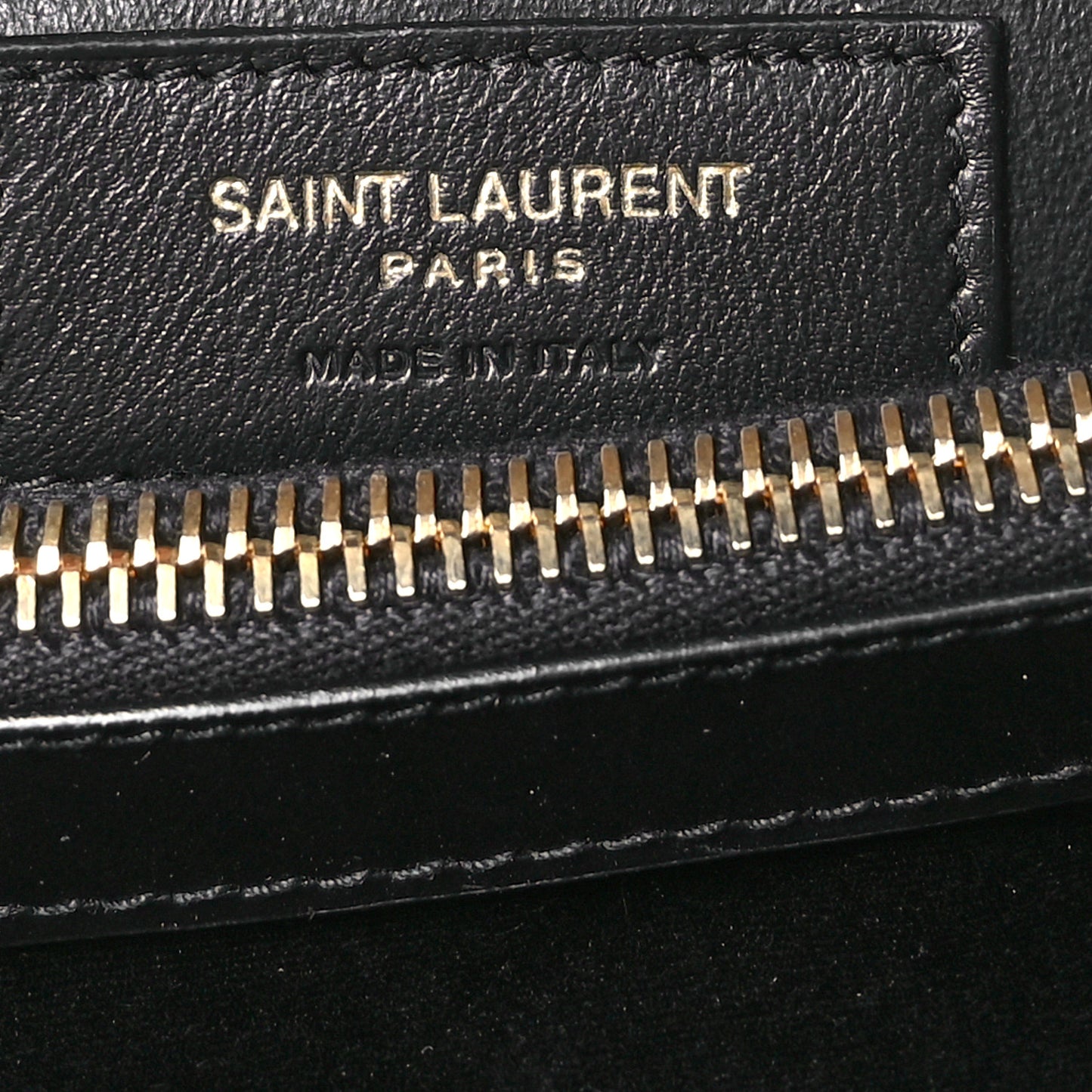 Calfskin Y Quilted Monogram Small Loulou Chain Satchel Black