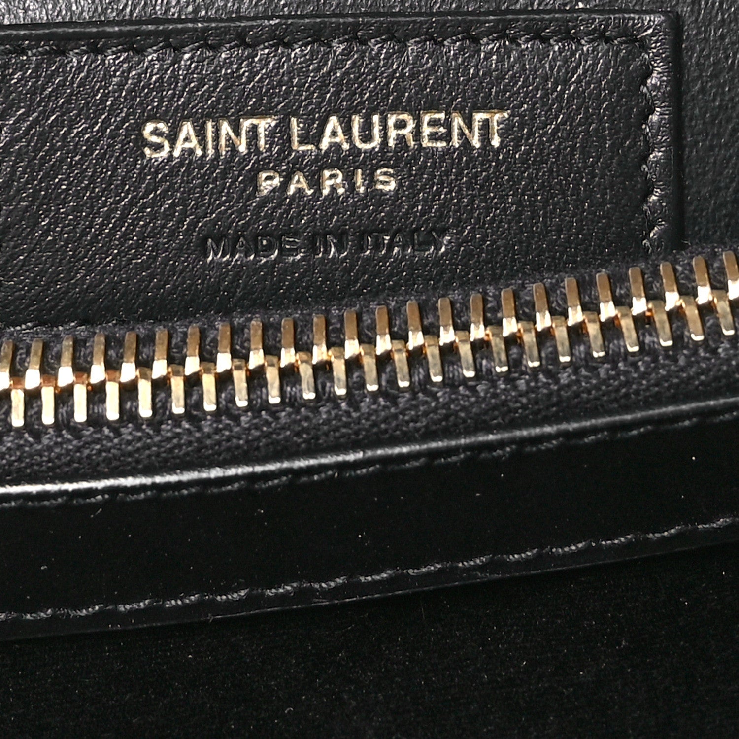 Saint Laurent Calfskin Y Quilted Monogram Small Loulou Chain Satchel Black 6 of 11