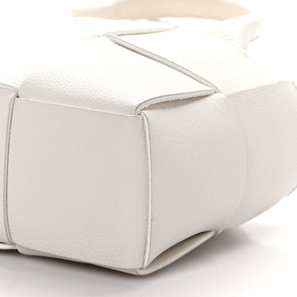Bottega Veneta BOTTEGA VENETA Grained Calfskin Intrecciato Candy Arco Tote White 9 of 9