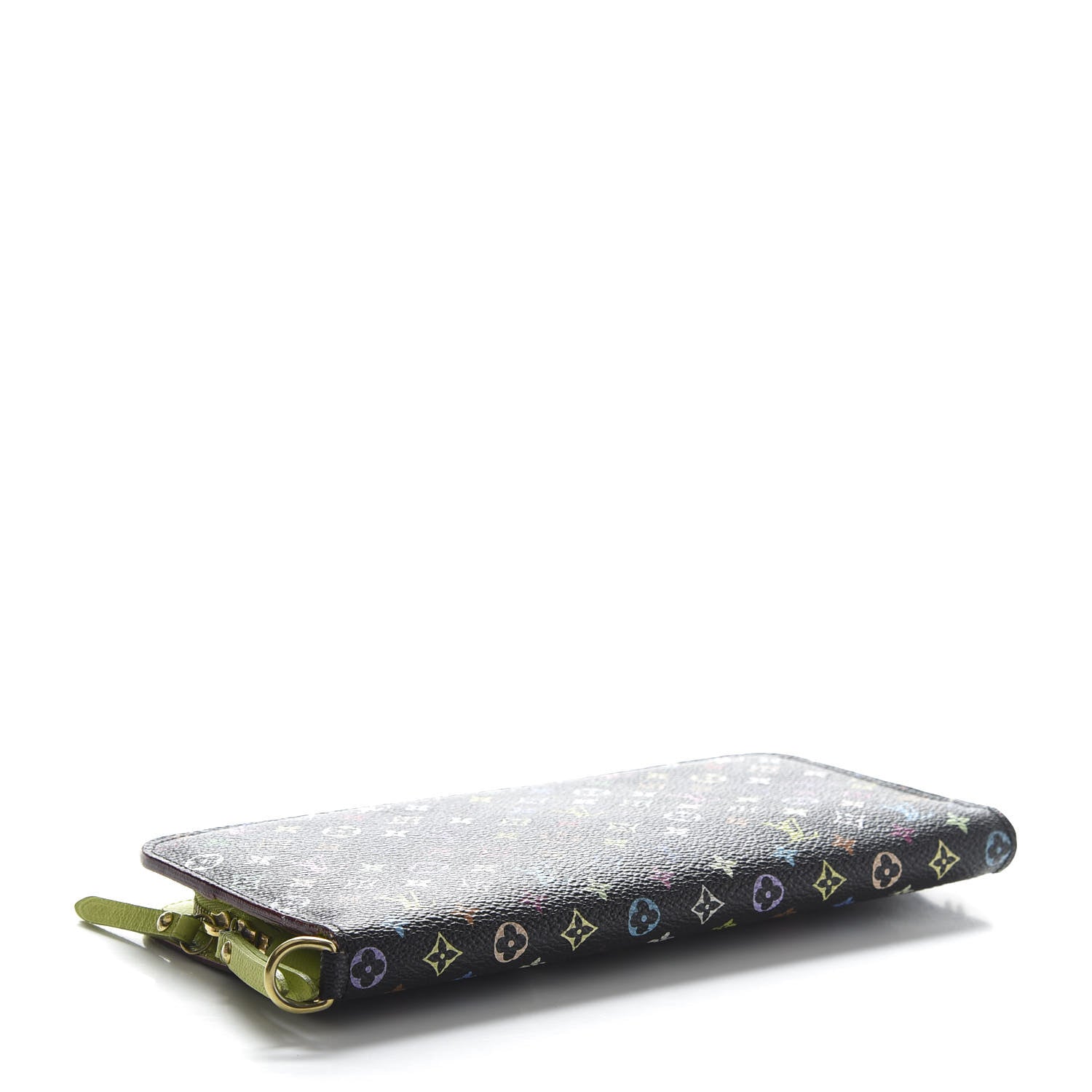 Louis Vuitton Monogram Multicolor Insolite Wallet Black Pistache 4 of 9