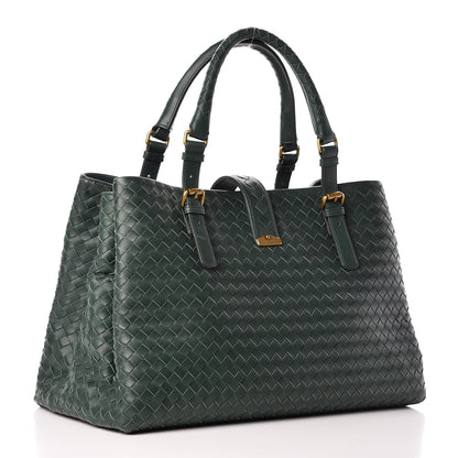 Bottega Veneta Nappa Intrecciato Medium Roma Tote Bottle 3 of 14