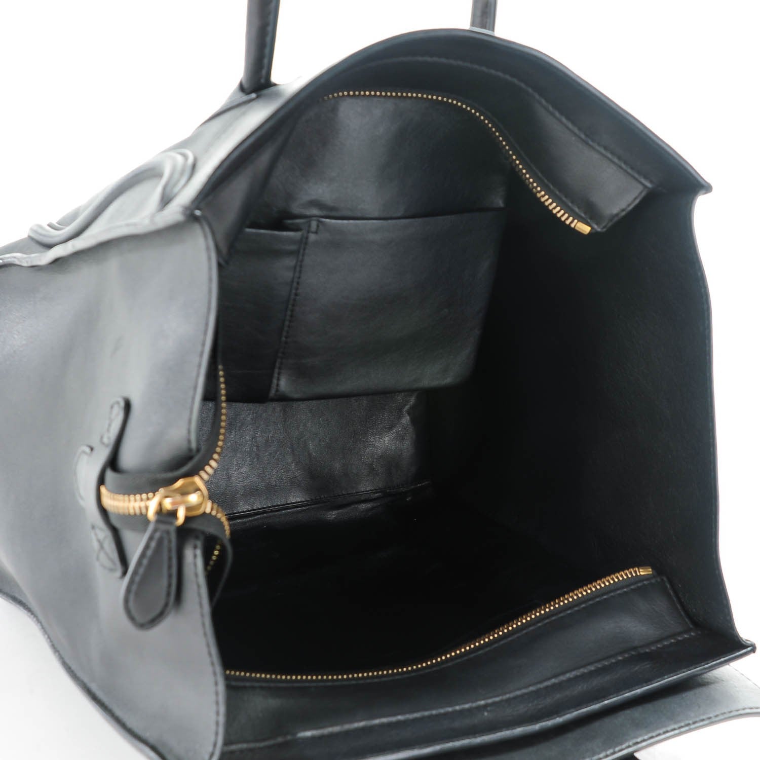 Celine Smooth Calfskin Mini Luggage Black 5 of 12