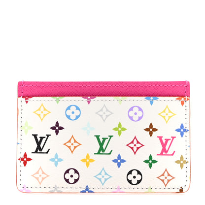 Louis Vuitton LV X TM Monogram Multicolor Card Holder Kawaii Pink 1 of 7