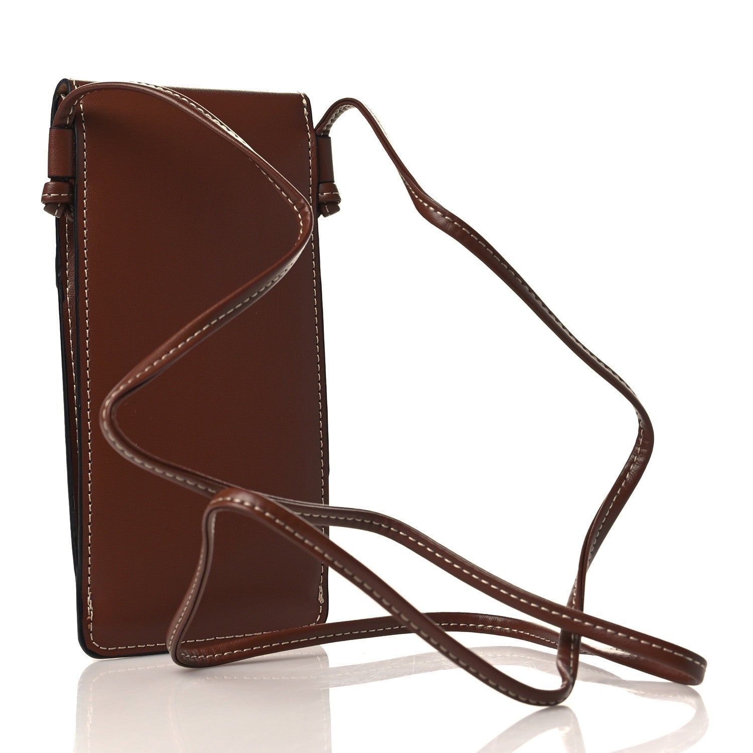 Celine Smooth Calfskin Sunglasses Pouch Tan 3 of 9