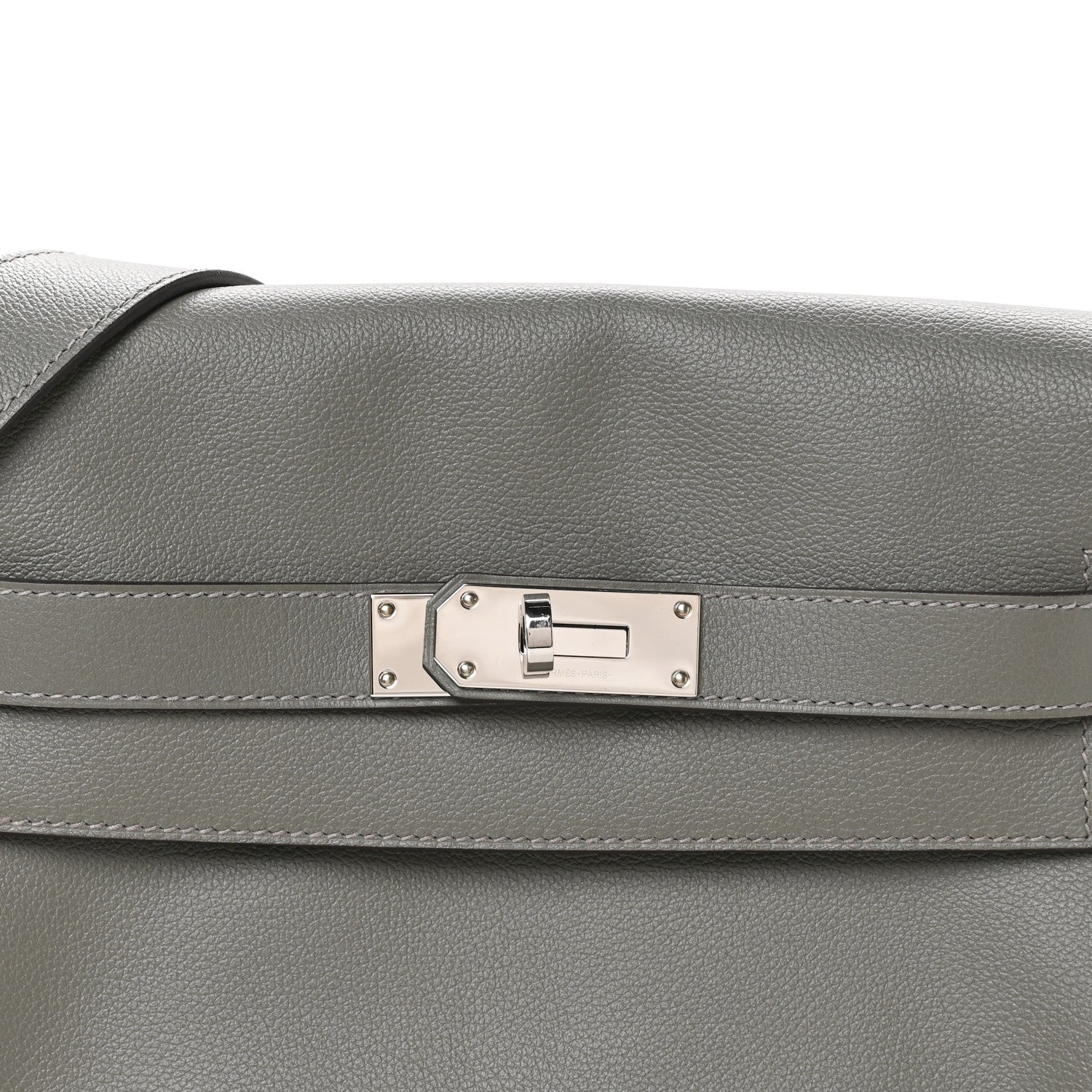 Hermes Evercolor Kelly Messenger PM Gris Meyer 7 of 11