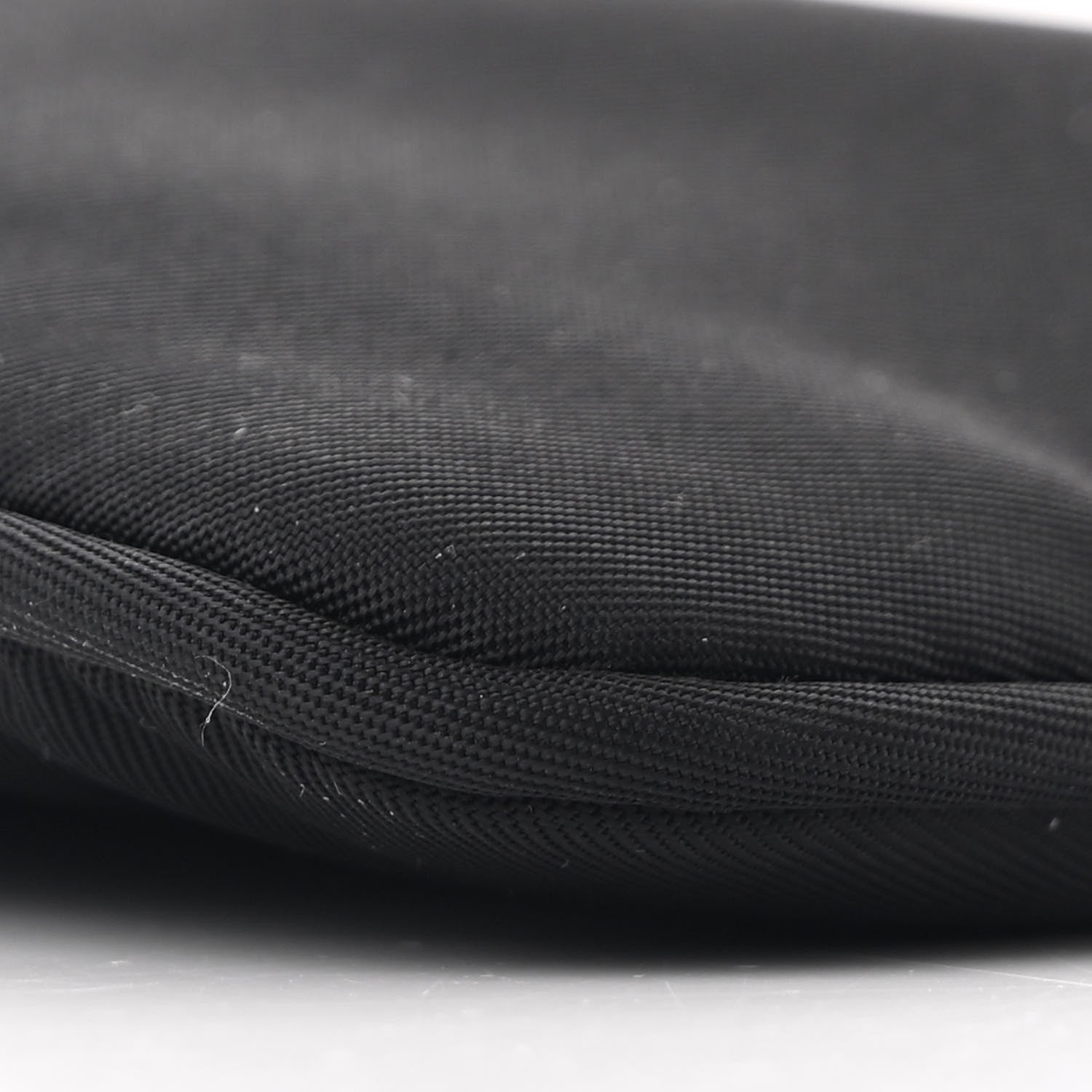 Prada Tessuto Nylon Pochette Bag Black 10 of 11