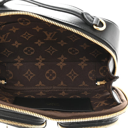 Louis Vuitton Calfskin Monogram Embossed Utility Crossbody Black 5 of 10
