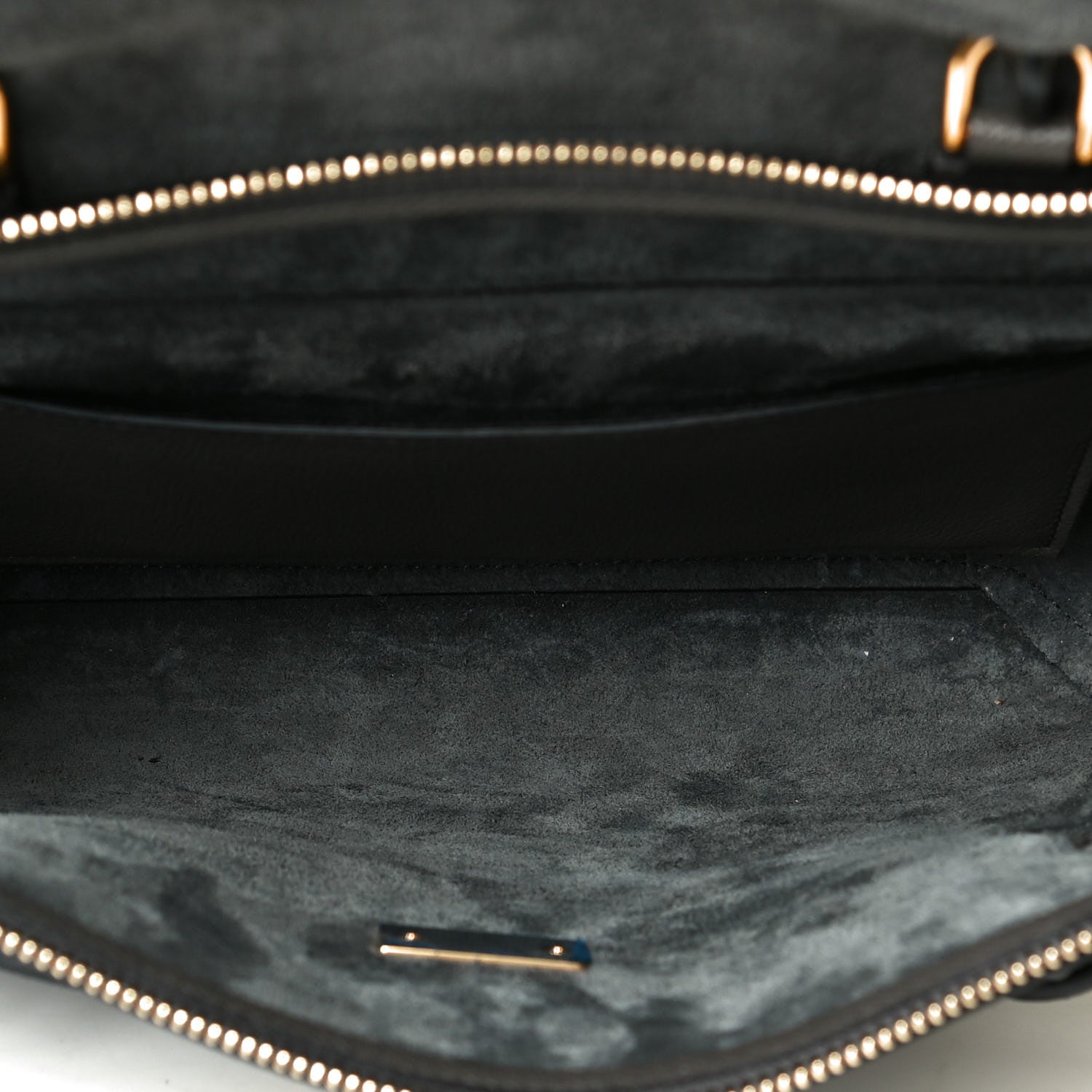 Celine Grained Calfskin Micro Belt Bag Grey 4 of 7