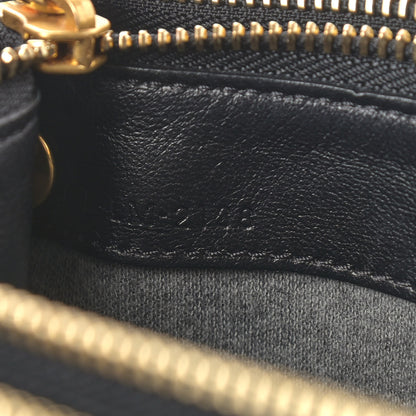Celine Lambskin Small Trio Crossbody Bag Black 9 of 12