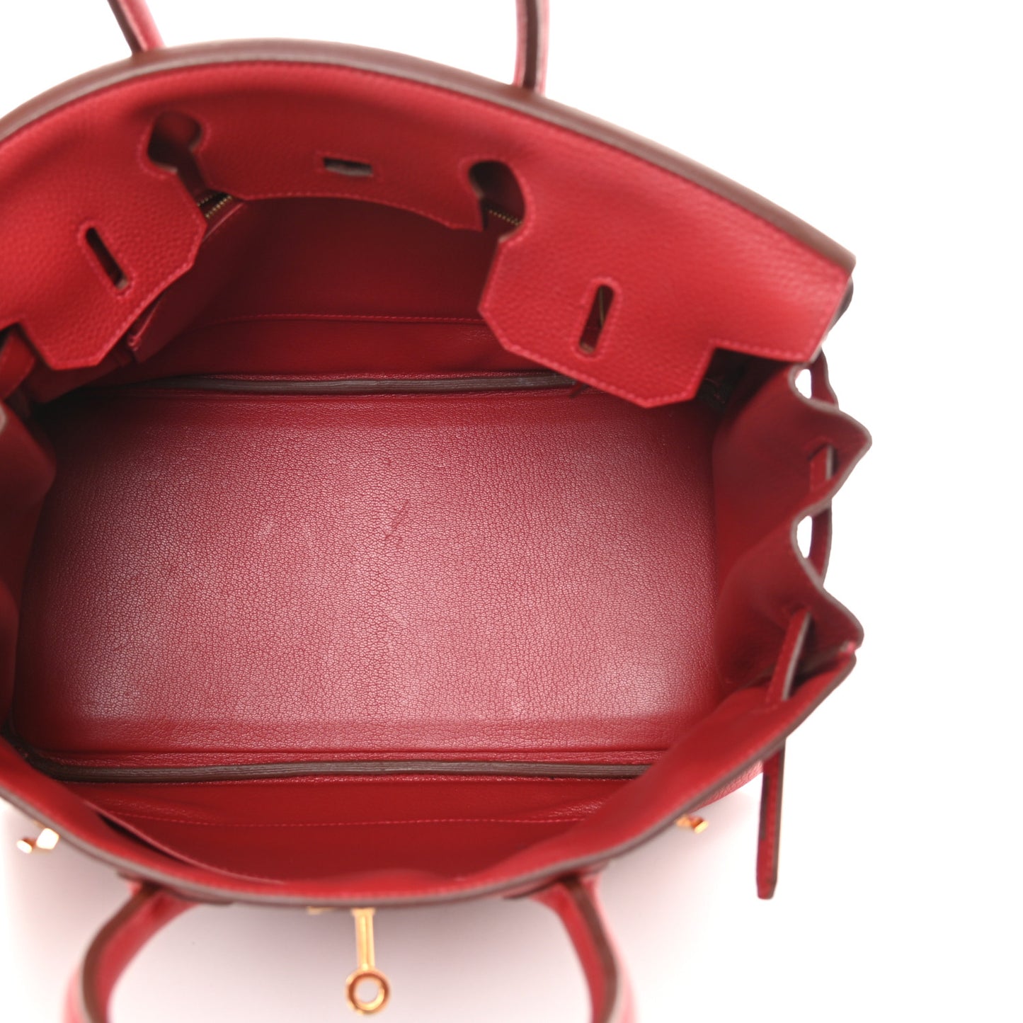 Togo Birkin 30 Rouge Casaque