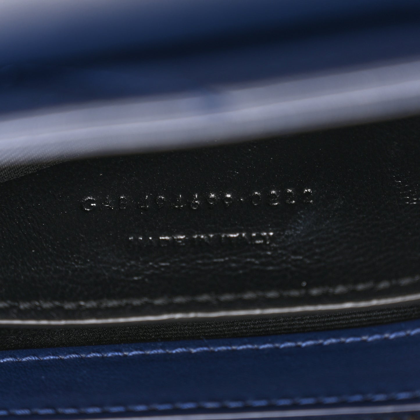 Calfskin Y Quilted Monogram Small Loulou Chain Satchel Blue Charron