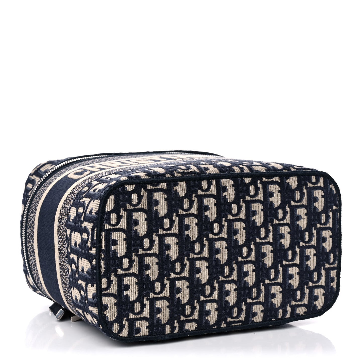 Oblique Diortravel Vanity Case Blue