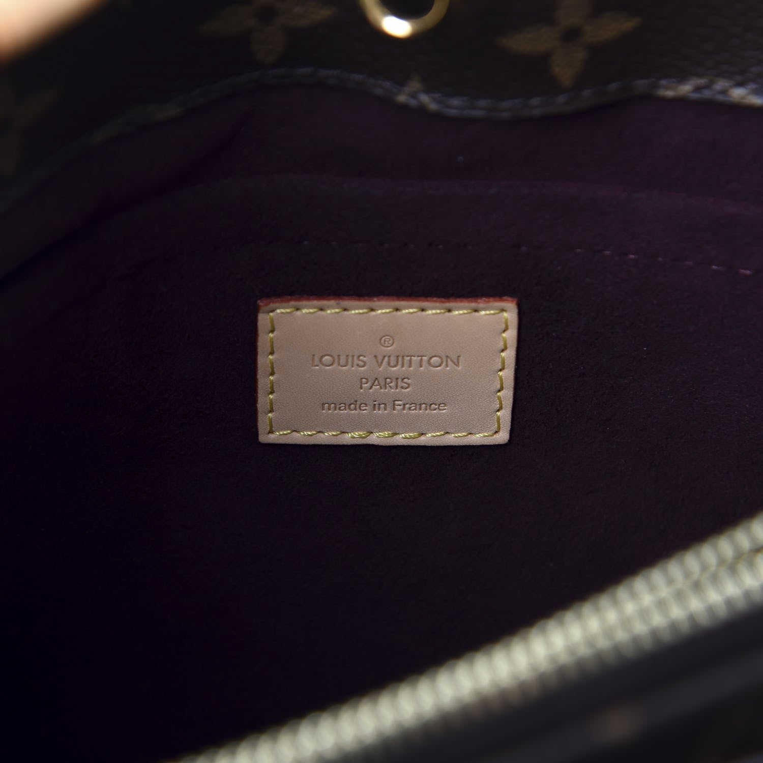 Louis Vuitton Monogram Montaigne MM 7 of 9