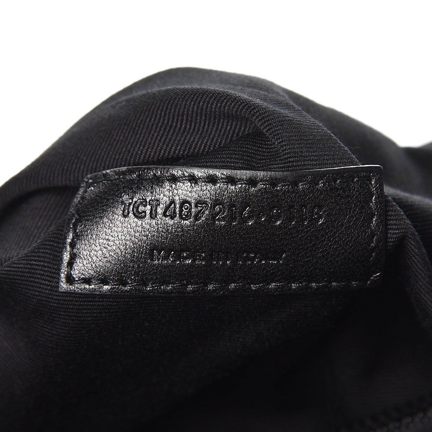 Saint Laurent Calfskin Y Quilted Monogram Medium Loulou Chain Satchel Black 7 of 7