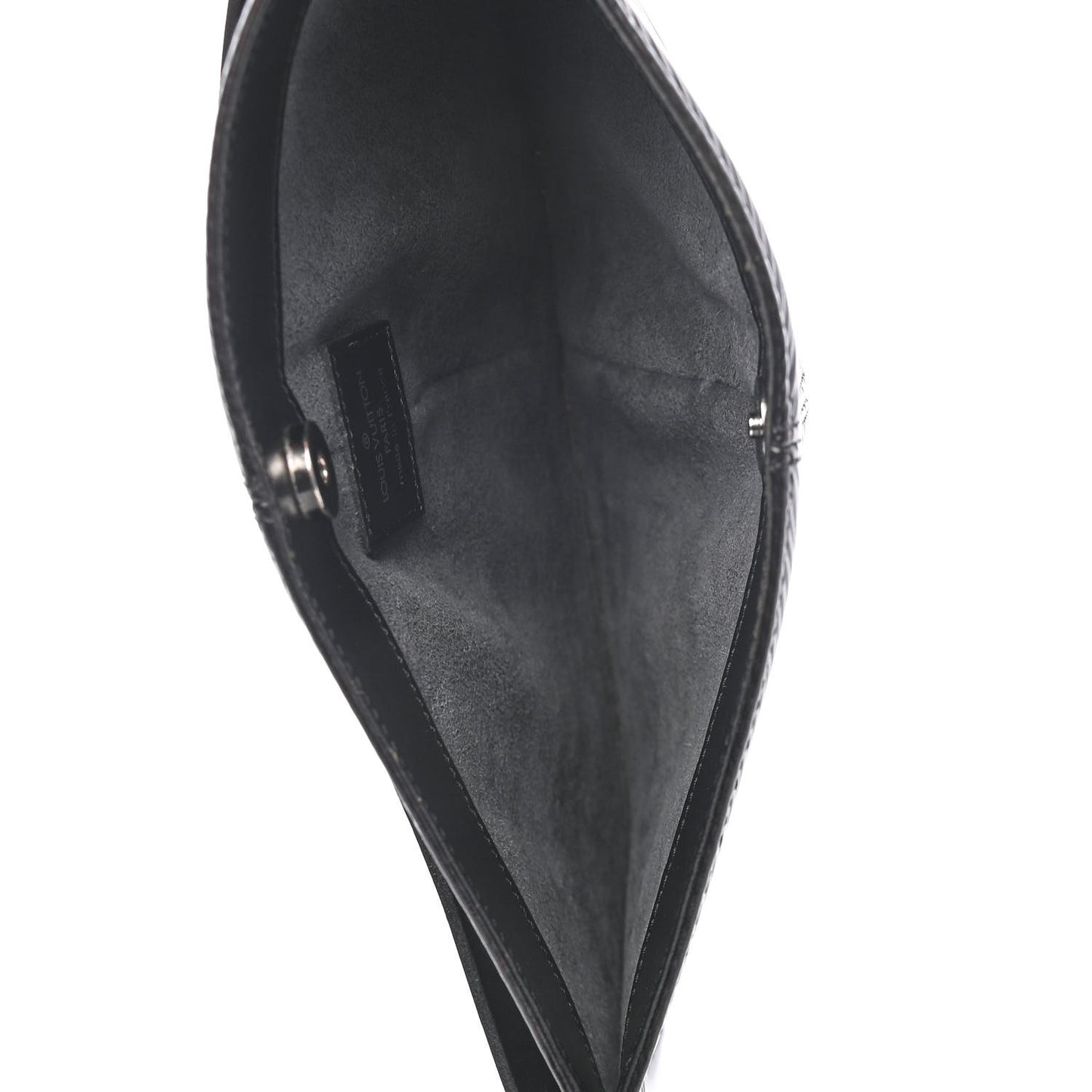 Epi Demi Lune Pochette Black