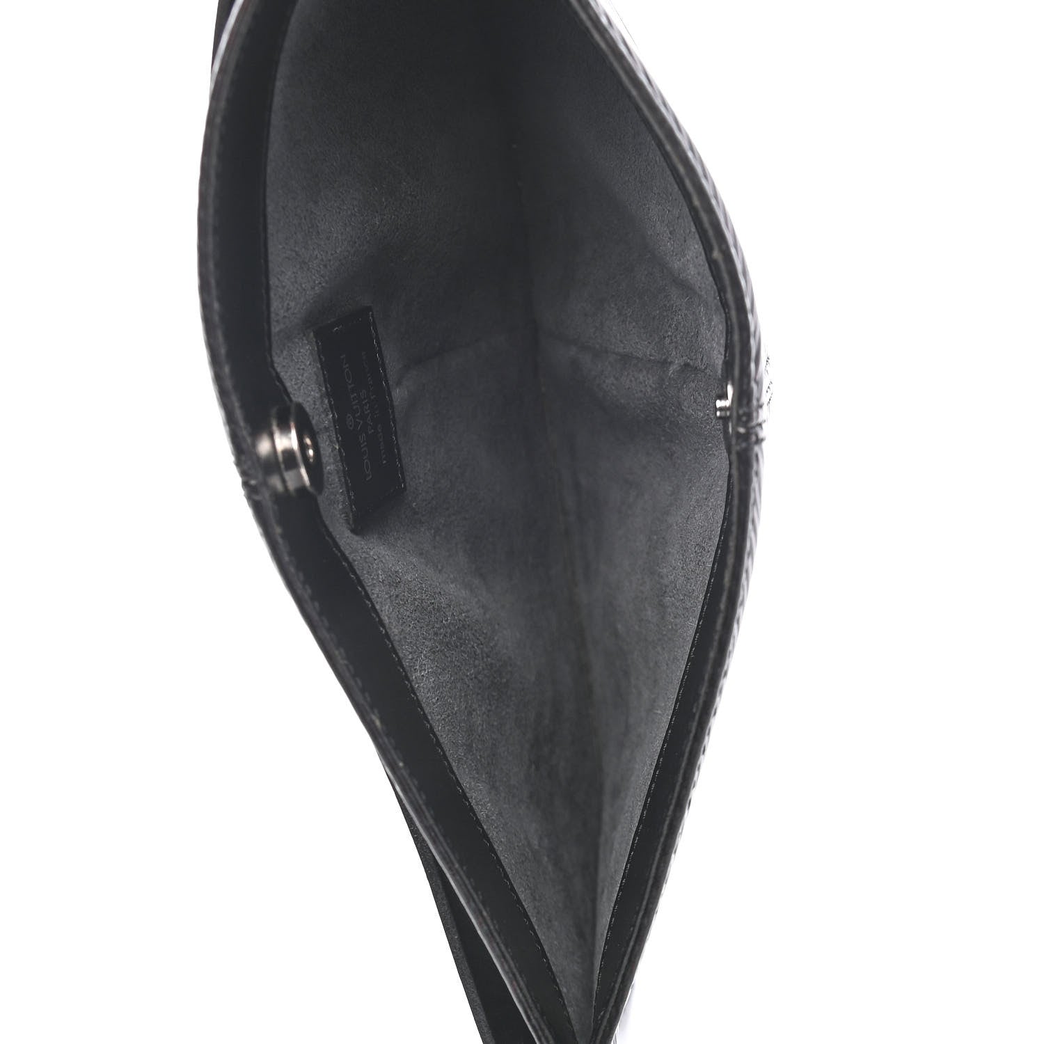 Louis Vuitton Epi Demi Lune Pochette Black 5 of 7