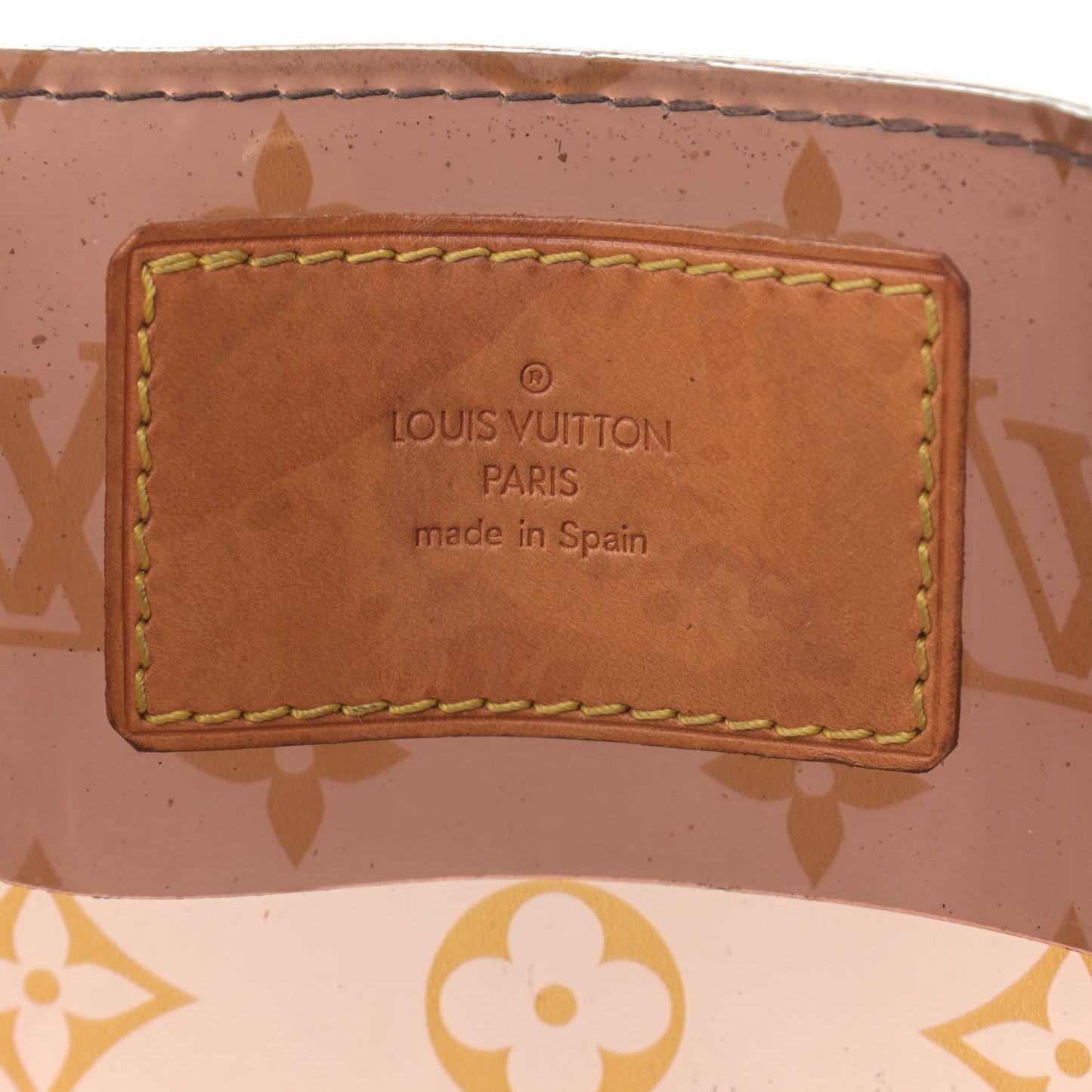 Vinyl Cabas Sac Ambre MM
