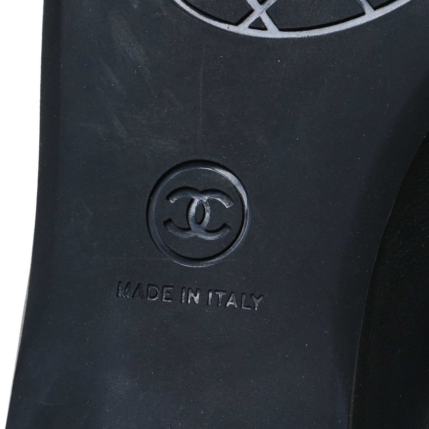 Chanel Lambskin Cap Toe CC Uniform Ballerina Flats 36.5 Black 8 of 10