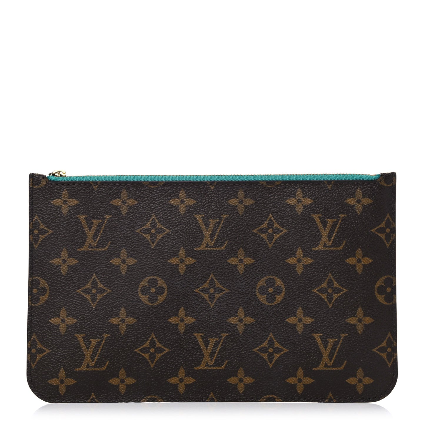 Monogram Neverfull MM GM Pochette Turquoise