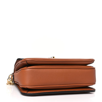 Louis Vuitton Grained Calfskin Lockme Oxford Cognac 4 of 8