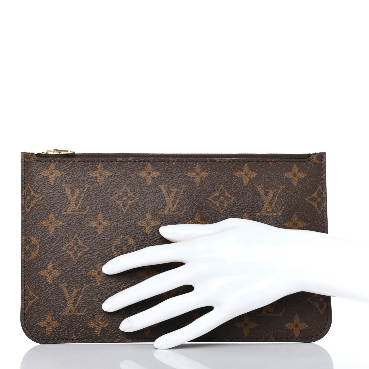 Louis Vuitton Monogram Neverfull MM GM Pochette 2 of 7