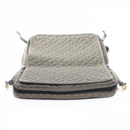 Louis Vuitton Mini Lin Sac a Langer Diaper Bag Kaki 1 of 9