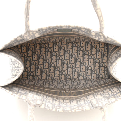 Christian Dior Oblique Medium Book Tote Grey 5 of 12
