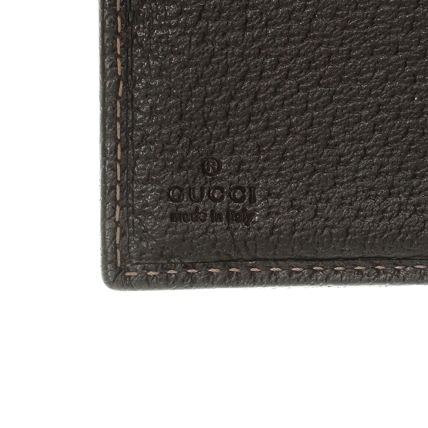 Gucci Monogram Abbey Continental Wallet Dark Brown 6 of 7