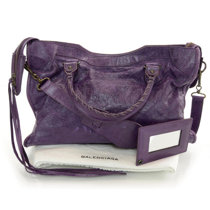 Balenciaga Agneau City Raisin Purple 4 of 11
