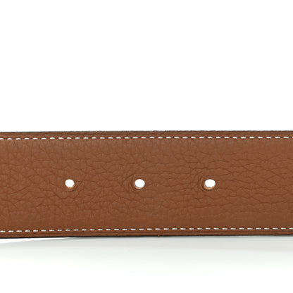 Hermes Box Togo 42mm Constance 2 Belt 95 Black Gold 4 of 8