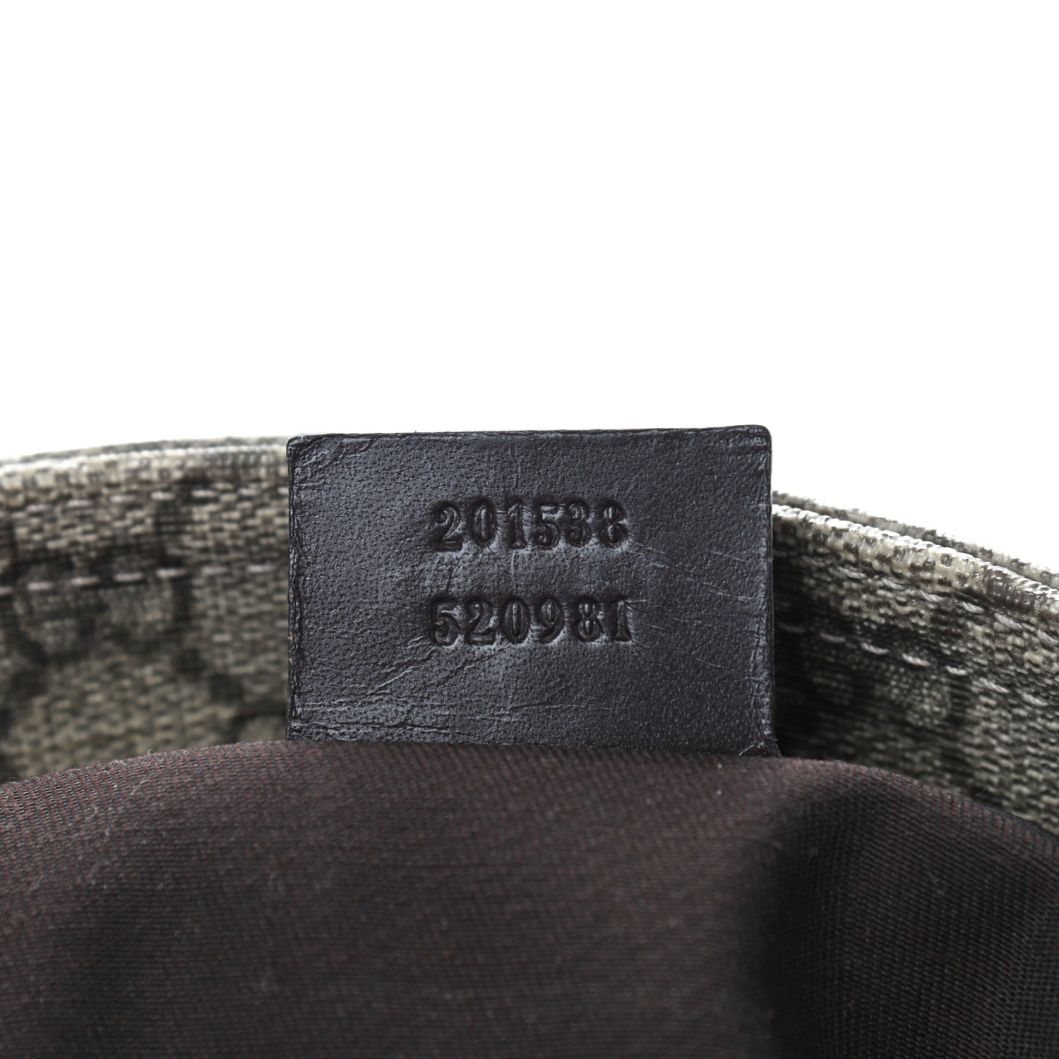 Gucci GG Supreme Monogram Small Flat Messenger Bag Dark Brown 8 of 8