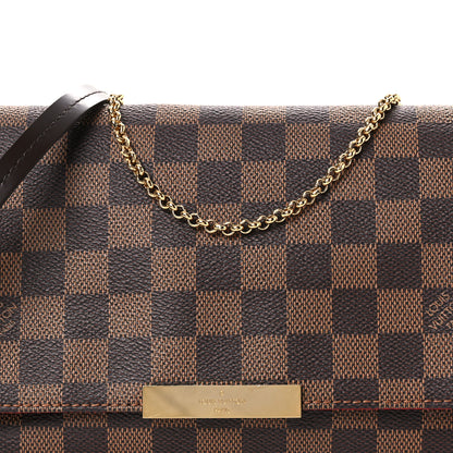 Louis Vuitton Damier Ebene Favorite MM 9 of 12