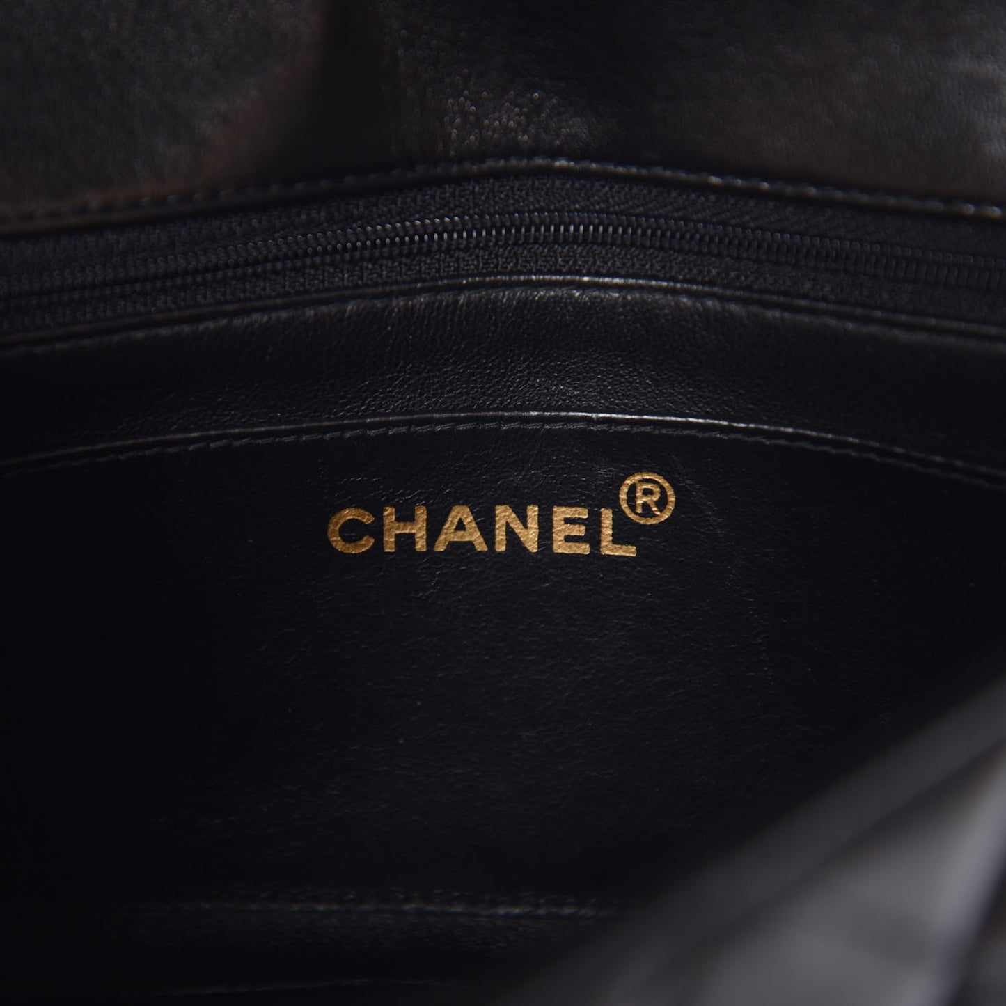 Lambskin Quilted Small Single Flap Black