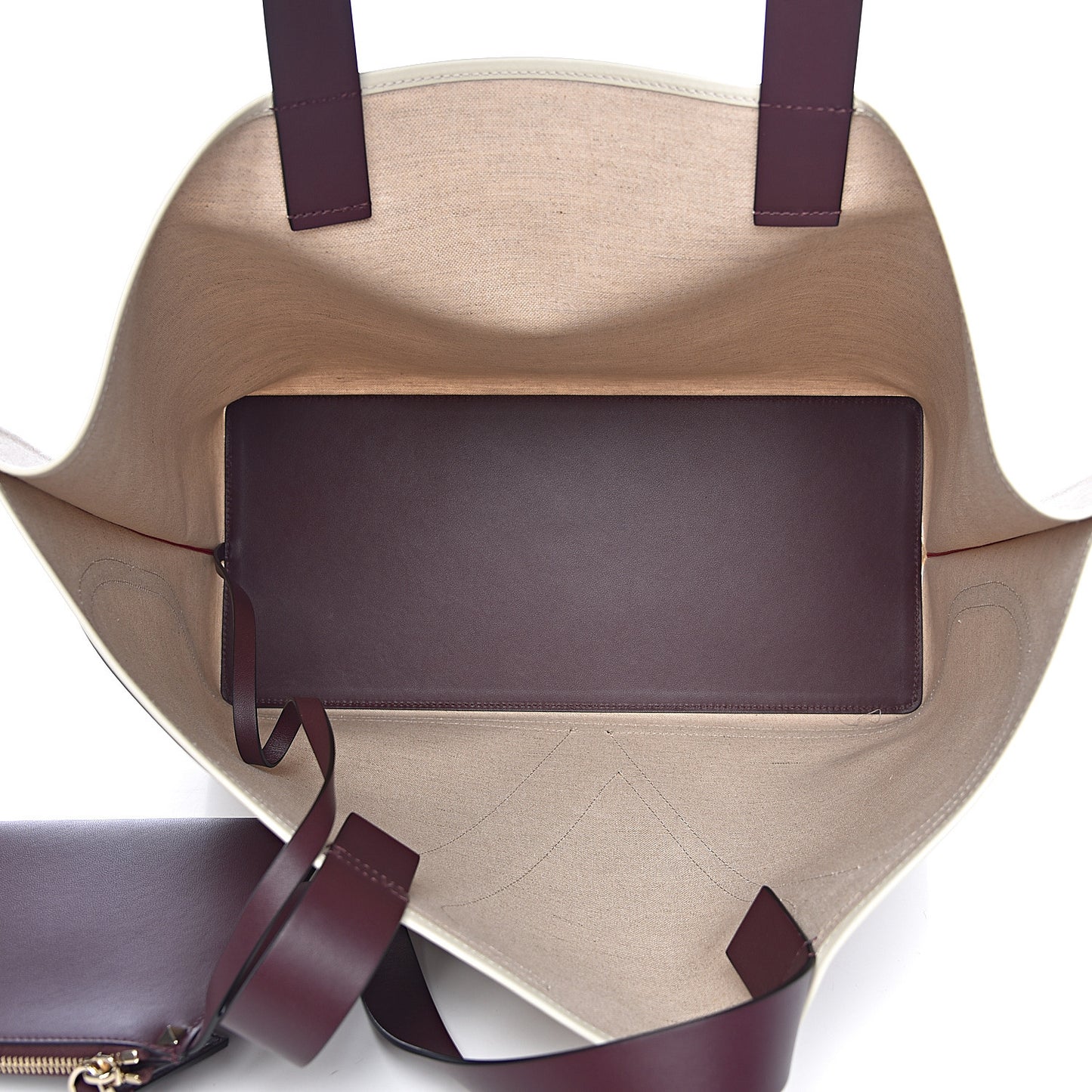 Canvas Large Escape Tote Natural Brown