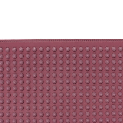 Christian Louboutin Calfskin Spikes Loubiposh Chain Clutch Rosette 7 of 13