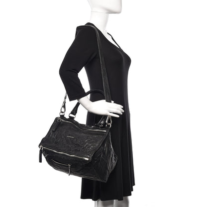 Givenchy Tumbled Sheepskin Medium Pandora Black 2 of 14
