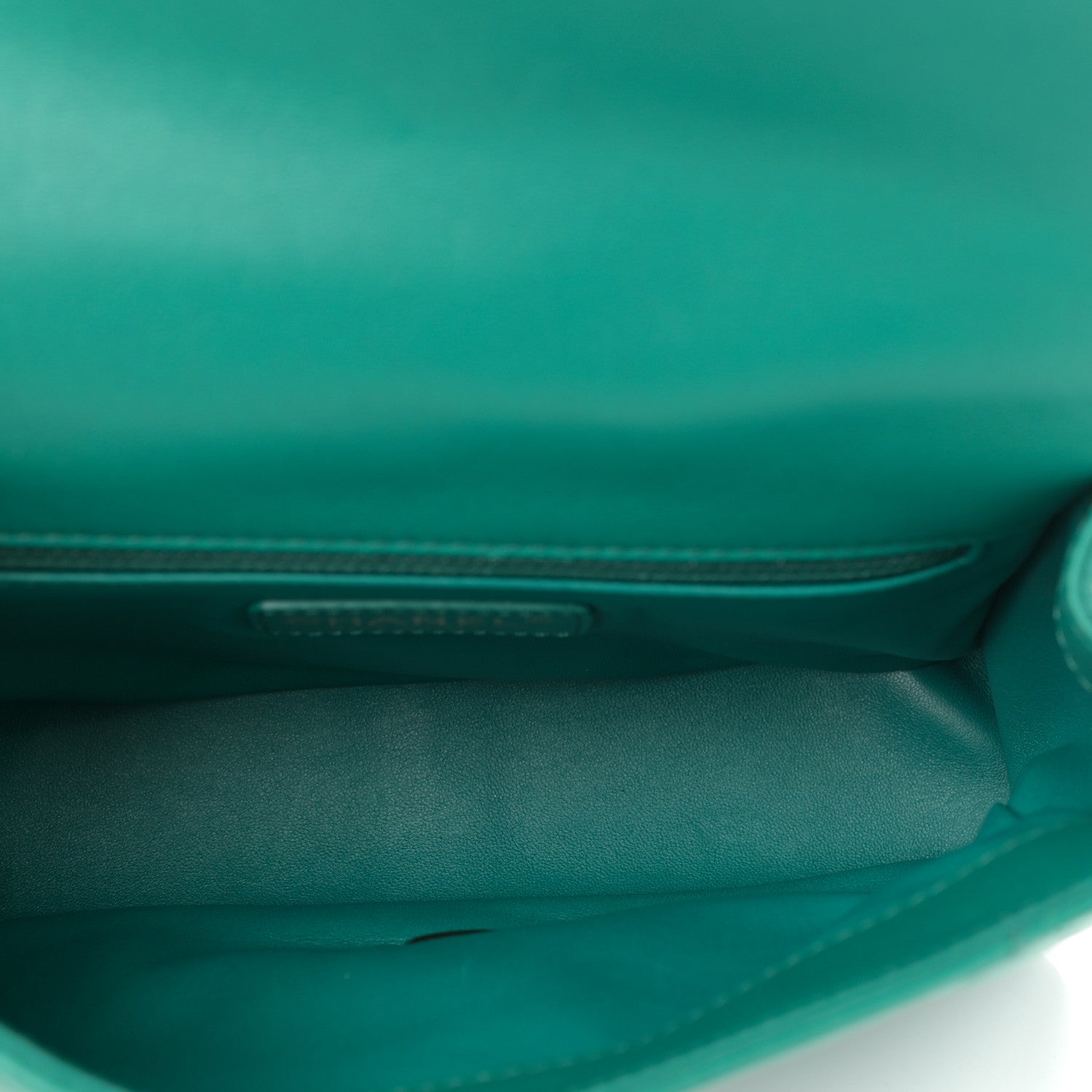 Chanel Lambskin Quilted Small Easy Carry Flap Green 5 of 13